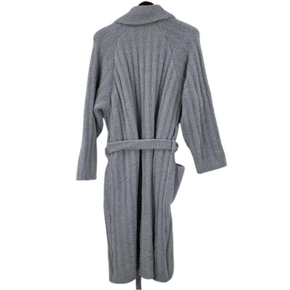 Pottery Barn Teddy Robe Grey Size Large - Picture 3 of 13